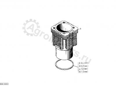 04231497AG Гильза с уплотнением DEUTZ AG ORIGINAL Вид 2