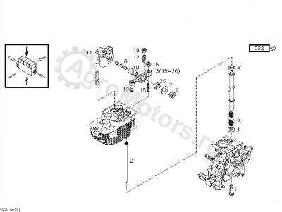 02237661 Втулка распредвала Вид 1