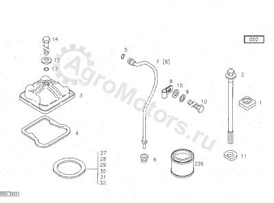 02422957 Шайба Вид 1 02422957 Шайба Вид 1
