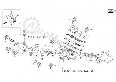 04173889 Клапан Вид 1 04173889 Клапан Вид 1