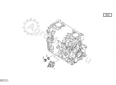 01182482 Датчик давления масла Вид 2