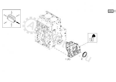 04909042 Насос масляный Вид 1