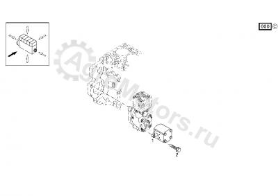 04500121 Насос гидроусилителя Вид 1 04500121 Насос гидроусилителя Вид 1