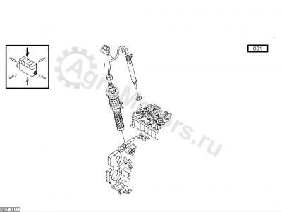 02111918 Трубка высокого давления Вид 2
