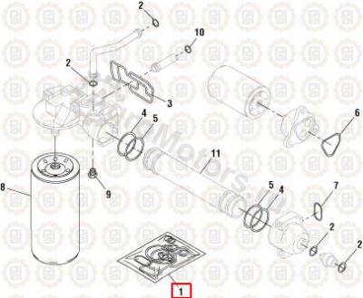 1823182C95 Набор прокладок BMO Вид 2