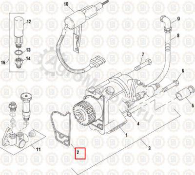 1825685C1 Прокладка маслянного насоса Вид 2