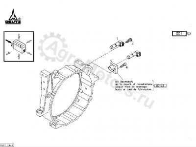 01182834 Датчик положения распредвала Вид 2