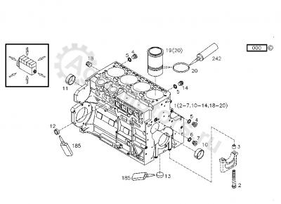 04257081 Втулка распредвала Вид 2