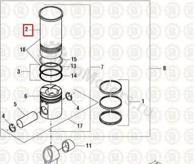 1841326C1 Гильза Вид 1 1841326C1 Гильза Вид 1
