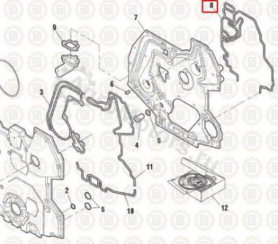 NAV1820416C3 Прокладка Вид 1 NAV1820416C3 Прокладка Вид 1