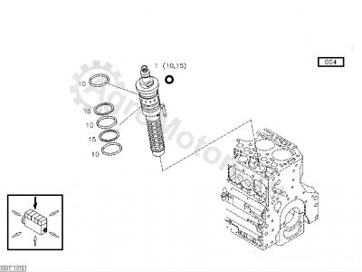 02111335 Насос топливный Вид 1 02111335 Насос топливный Вид 1