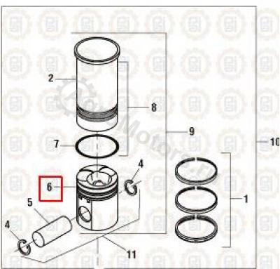 NAV1836321C1 Поршень Вид 1
