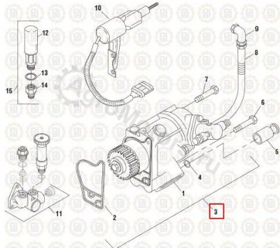 NAV1842721C91 Насос высокого давления Вид 2 NAV1842721C91 Насос высокого давления Вид 2
