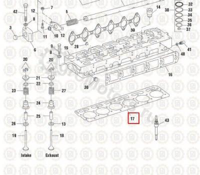 NAV1830327C2 Прокладка ГБЦ Вид 1 NAV1830327C2 Прокладка ГБЦ Вид 1