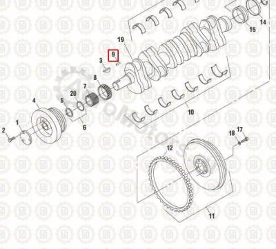 NAV17135R1 Шпилька Вид 1 NAV17135R1 Шпилька Вид 1
