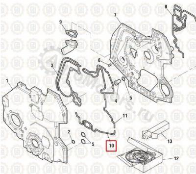 NAV1818716C3 Прокладка Вид 1 NAV1818716C3 Прокладка Вид 1