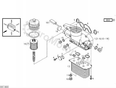 02931094 Фильтр маслянный Вид 1 02931094 Фильтр маслянный Вид 1