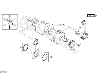 04236917 Упорное полукольцо Вид 1