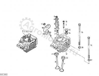 04153512AG Болт ГБЦ DEUTZ AG ORIGINAL Вид 2 04153512AG Болт ГБЦ DEUTZ AG ORIGINAL Вид 2