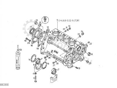 04232267 Сальник коленвала Вид 1 04232267 Сальник коленвала Вид 1