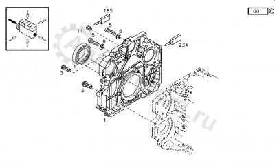 04290716 Крышка задняя Вид 2