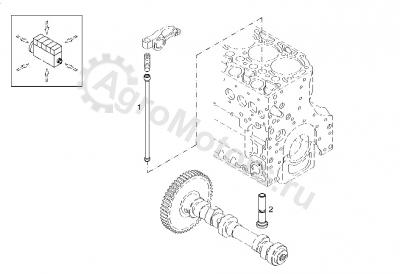 04500229 Штанга толкателя Вид 1 04500229 Штанга толкателя Вид 1