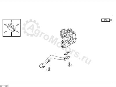04285333 Трубка всасывающая масляная Вид 1