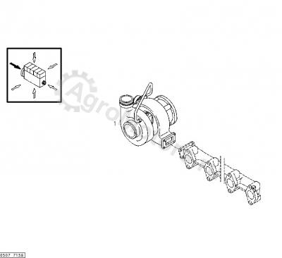 04285322 Турбина Вид 1 04285322 Турбина Вид 1