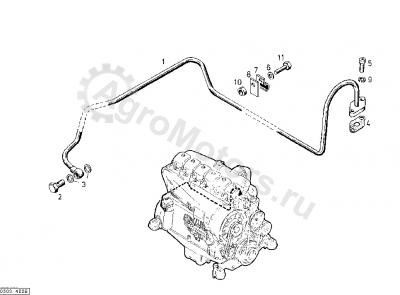 04182519 Прокладка Вид 1 04182519 Прокладка Вид 1