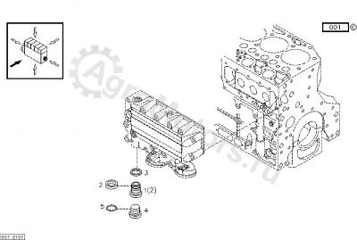 01178213 Кольцо уплотнительное Вид 2 01178213 Кольцо уплотнительное Вид 2