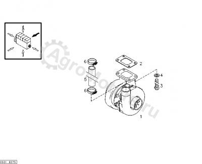 04209205 Прокладка Вид 1 04209205 Прокладка Вид 1