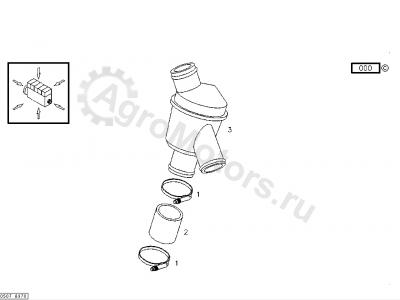 65110080 Термостат водяной Вид 2 65110080 Термостат водяной Вид 2