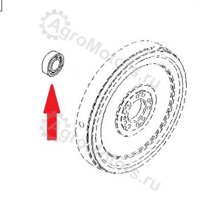 01136432 ПОДШИПНИК Вид 1 01136432 ПОДШИПНИК Вид 1