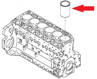 04284602 Гильза Вид 2 04284602 Гильза Вид 2