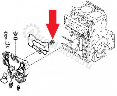 04254754 Клапан Вид 1 04254754 Клапан Вид 1