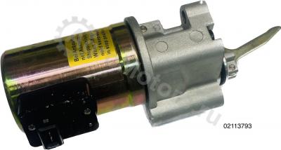 02113793 Клапан электромагнитный останова Вид 1