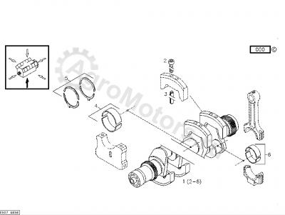 02931410AG Вкладыш шатунный STD DEUTZ AG ORIGINAL Вид 1 02931410AG Вкладыш шатунный STD DEUTZ AG ORIGINAL Вид 1