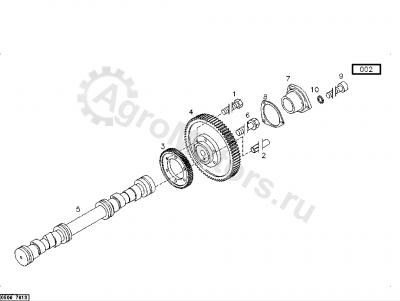 04220257 Прокладка Вид 1