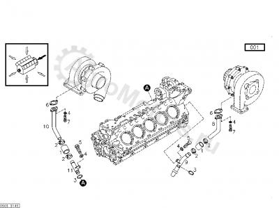 01180598 Шланг резиновый Вид 1 01180598 Шланг резиновый Вид 1