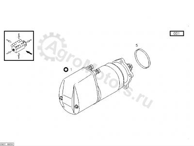 01179061 Стартер Вид 1 01179061 Стартер Вид 1