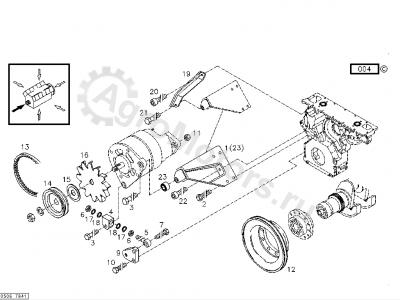 01144986 Болт откидной Вид 1