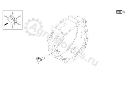 01182850 Датчик оборотов Вид 2 01182850 Датчик оборотов Вид 2