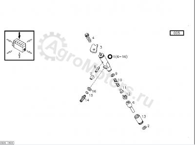 04175610 Кольцо уплотнительное форсунки DEUTZ AG ORIGINAL Вид 2