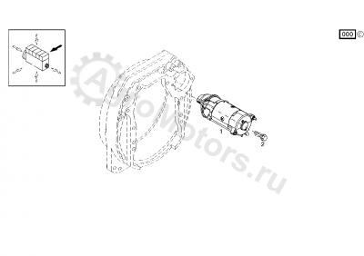 01183599 Стартер Вид 2