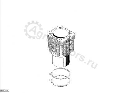 02137256 Шайба Вид 2 02137256 Шайба Вид 2