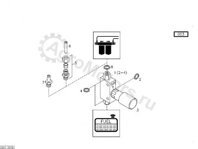 02111897 Насос ручной подкачки Вид 2
