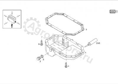 04500367 Поддон Вид 1 04500367 Поддон Вид 1