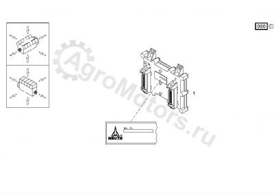 04218007 Блок управления Вид 1 04218007 Блок управления Вид 1