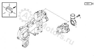 04256565 Корпус термостата Вид 2 04256565 Корпус термостата Вид 2