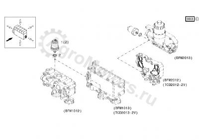 01183693 Датчик давления масла Вид 2 01183693 Датчик давления масла Вид 2